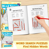 Children's word find book for vocabulary recognition and spelling support