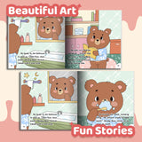 Printed preschool bedtime storybook with Buddy Bear