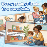 Printed preschool storybook for trust, emotional security, and school readiness