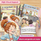 Early reader picture books for kindergarten and first reading practice