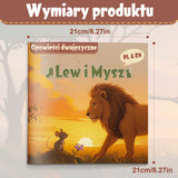 Polish-English bilingual animal fable reader for kids