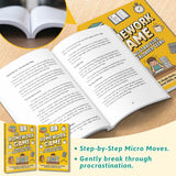 Printed study skills book for overloaded teens and academic success