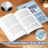 Printed self-development book for emotional growth, love, parenting, and authentic living