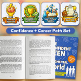 The Confident Teen in a Judgmental World + Future Jobs Explained for Kids Career Expl: 2-Book Set bundle detail image, image 3, bundle ISBN 9798900665351