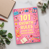 101 Growth Rules Every Girl Should Know product image 7 showing printed book details for screen-free reading and learning