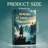 Printed Sherlock Holmes story book for detective reasoning and suspense