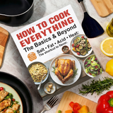 Essential cookbook for recipe following, meal preparation, and home cooking confidence