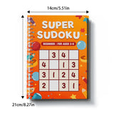 Super Sudoku Workbook Set: Beginner to Challenge product image 7 showing printed book details for screen-free reading and learning