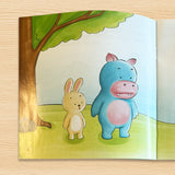 Printed preschool feelings awareness book for fine motor skills and stickers