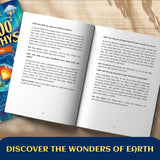 Printed Earth science book for vocabulary, curiosity, and nonfiction reading