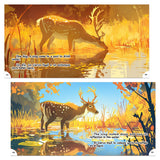 Printed Stag at the Pool story book for vocabulary and self-awareness themes