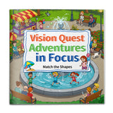 Vision Quest Adventures in Focus – 6-Book Puzzle Set: Fun and Engaging Brain Games for Kids