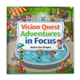 Adventures in Focus, Missing Piece Challenge Book for Kids with Visual Thinking Games, Observation Practice, Search Skills, and Early Learning Fun