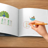 Match the shapes activity book for early learning