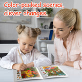 Look and Find Beauty Theme for Kids product image 6 showing printed book details for screen-free reading and learning