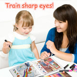Look and Find Beauty Theme for Kids product image 7 showing printed book details for screen-free reading and learning