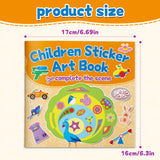 Complete the picture sticker pages with character stickers