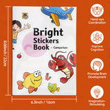 Bright Stickers – 8-Book Sticker Activity Set (3rd Edition): Fun English Learning with Stickers for Kids