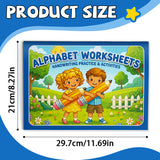 Sentence tracing pages with alphabet and vocabulary practice