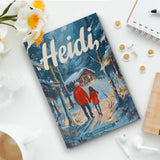 Printed Heidi book for family reading, kindness, and mountain story themes