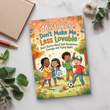 Mistakes Don't Make Me Less Lovable product image 7 showing printed book details for screen-free reading and learning