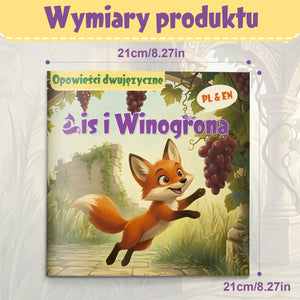 Polish-English bilingual animal fable reader for kids