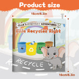Ellie Recycles Right Children’s Picture Book, Little Ellie Everyday Adventures Storybook About Recycling, Earth Care, and Good Everyday Habits