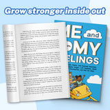 Printed kids emotional wellness book for boundaries and self-regulation skills
