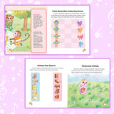 Printed early learning storybook for simple rhymes number awareness and family reading