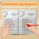 Printed noun recognition pages with underline activities