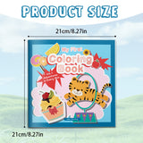 Children's beginner coloring activity book for creativity and color learning