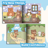 Printed preschool courage storybook with Buddy Bear