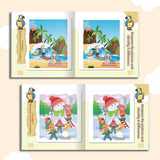 Printed find-the-difference puzzle book for focus and brain fun