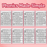 I Can Read Simple Sentences Workbook for Kids, Early Phonics Practice Book with Word Family Reading, Picture Choice Activities, Sentence Comprehension, and Fun Literacy Learning