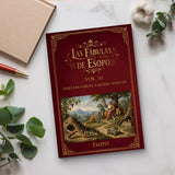 Las Fabulas de Esopo Vol. 01 Spanish Edition - Classic Fables product image 6 showing printed book details for screen-free reading and learning