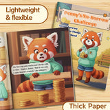 Printed kids money skills book for borrowing awareness and better financial choices