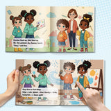 Printed growth mindset storybook with friendly social-emotional illustrations