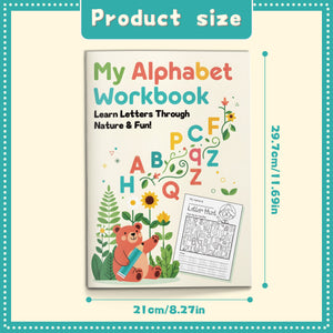 Find and trace uppercase and lowercase letter pages
