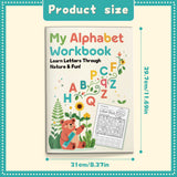 Find and trace uppercase and lowercase letter pages