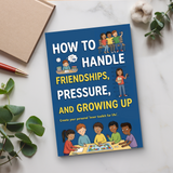 How to Handle Friendships, Pressure, and Growing Up product image 7 showing printed book details for screen-free reading and learning