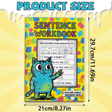 Read and complete simple sentence pages with word family practice