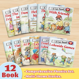 Learn-to-read picture books for first reading confidence and vocabulary practice