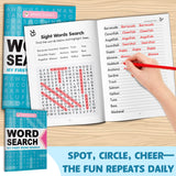 Children's word search book for pattern recognition and literacy