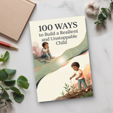 100 Ways to Build a Resilient Child product image 6 showing printed book details for screen-free reading and learning
