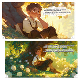 Printed Nightingale and the Rose story book for vocabulary and emotional themes