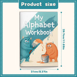 Alphabet Activity Workbook for Kids, Letter Recognition, Beginning Sound Practice, Picture-Word Learning, Coloring Fun, Preschool Early Literacy and Handwriting Readiness Book