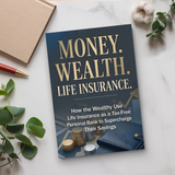 Money Wealth Life Insurance Finance Guide product image 7 showing printed book details for screen-free reading and learning