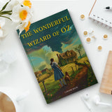 Printed Wizard of Oz children's literature book for magical adventure and imagination