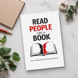 Read People Like a Book Communication Guide product image 7 showing printed book details for screen-free reading and learning