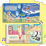 Printed preschool empathy storybook with animal care theme
